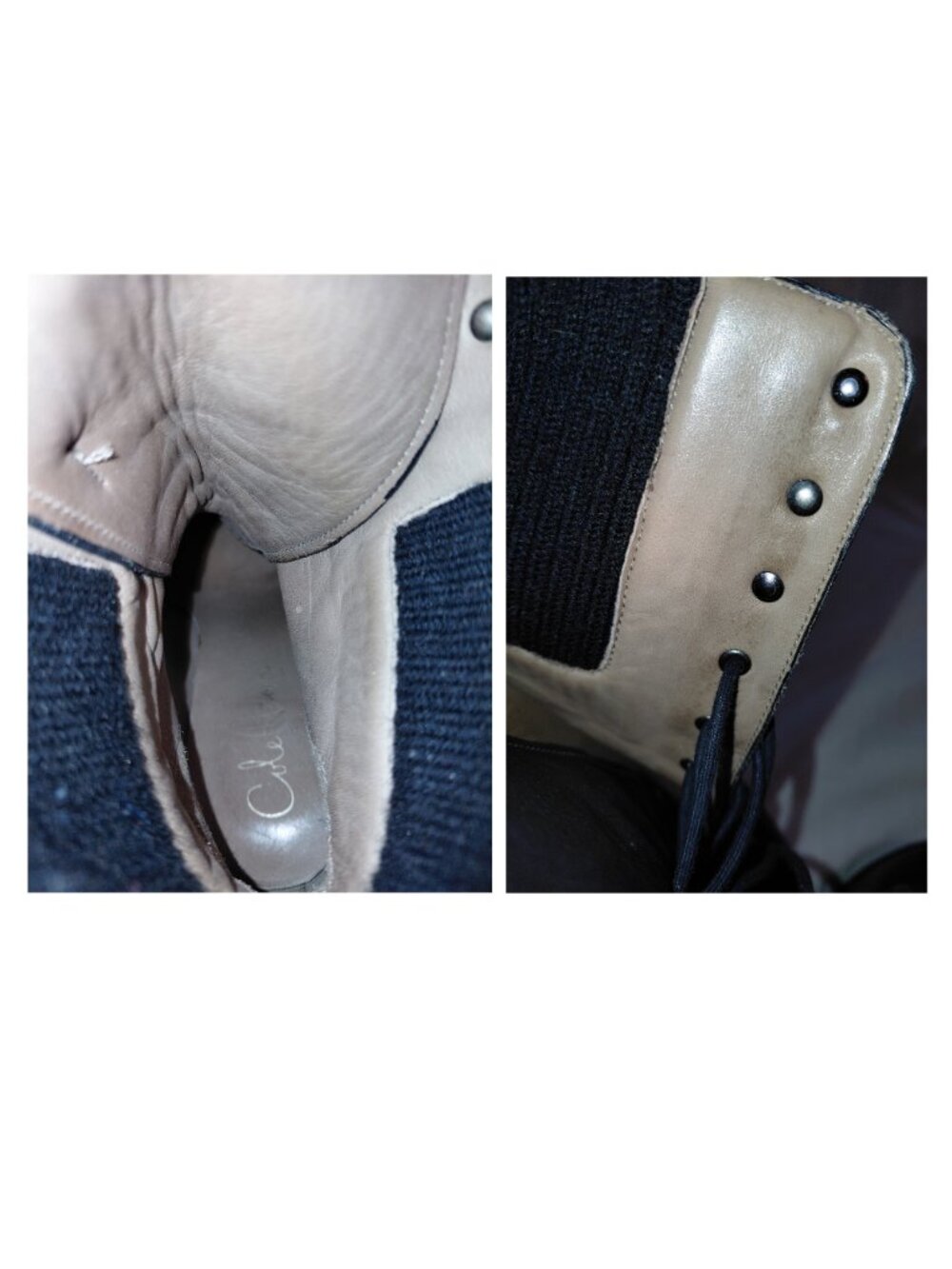 Cole Haan Nike Air Stephanie Boots 7B Black - Picture 15 of 16
